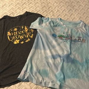 Two Disney tees